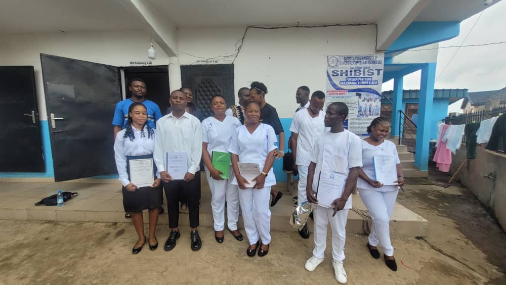 SHIBIST students on campus