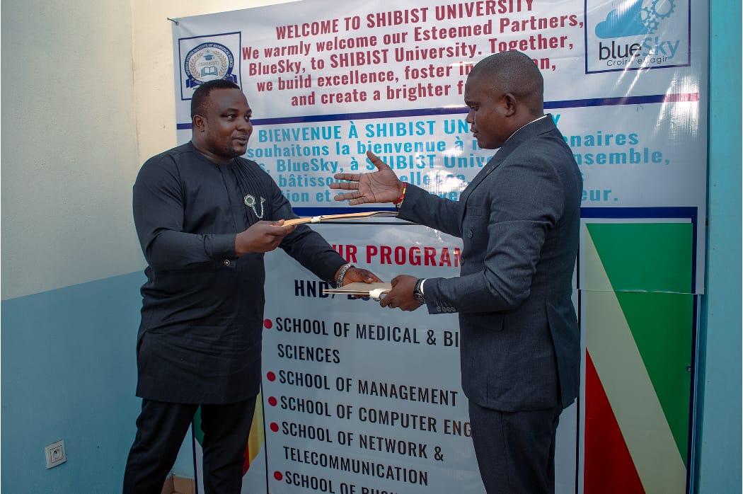 Partnership ceremony at SHIBIST
